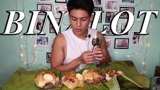 Binalot sa Dahon ng Saging ADOBO MUKBANG [upl. by Suiravaj]