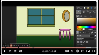 Kleki Tutorial  How to Create a Simple Indoor Background 🎨 [upl. by Akemit484]