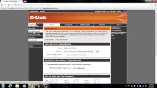 Dlink DIR600L Wifi Router User Interface [upl. by Levon136]