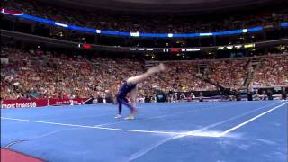 Chellsie Memmel  Floor Exercise  2008 Olympic Trials  Day 2 [upl. by Ayenet]