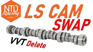 How to swap an LS Cam  VVT Delete Electrical Push Rods  Everything you need to know [upl. by Drusus]