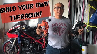 How to make a Massage Gun  DIY TheraGun  Black Decker vs Worx Axis Comparison [upl. by Arola]