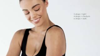 Tuscan Tan Tanning Drops How To Video [upl. by Nelrah]