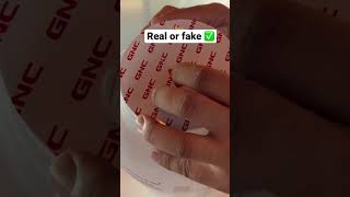 GNC weight gainer unboxing  Real or Fake identify ✅❌ shorts gnc supplement review fitnesstips [upl. by Strephon491]