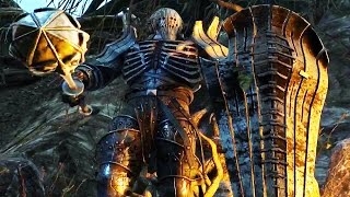 Witcher 3 Imlerith General of the Wild Hunt Boss Fight Hard Mode 4K 60fps [upl. by Niawat]