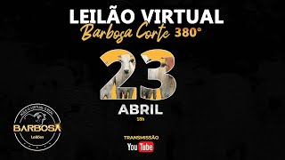 380° LEILÃO VIRTUAL BARBOSA CORTE Ao Vivo [upl. by Atal464]