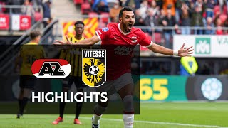 🔥 Doelpuntenfestijn in finale Europese playoffs  Highlights AZ  Vitesse [upl. by Karin]