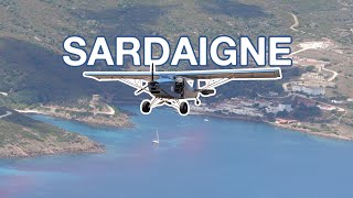 La Sardaigne en ULM  10h flight to Sardinia [upl. by Rozalie]