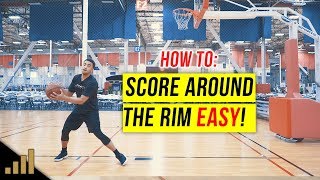 How to Score Around the Rim Without Dribbling Basketball Finishing Moves [upl. by Sarnoff]