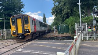 Nantwich Station Level Crossing  Cheshire [upl. by Consuelo]