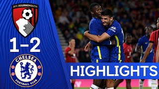 Bournemouth 12 Chelsea  Broja and Ugbo Grab the Goals in Friendly Win 🔥 Highlights [upl. by Gnouhk151]