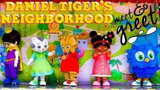 Daniel Tiger Theme Song with Characters Meet and Greet [upl. by Kuska953]