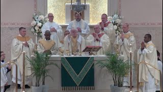 Fr Jim Blount celebrates Holy Mass at Saint Anastasia Parish Newtown Square  August 8 2023 [upl. by Tega4]