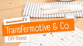 DIYTrend Transfermotive Kerzentattoos amp Co  buttinette TV DIY [upl. by Edmee]