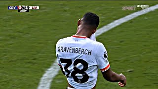 Ryan Gravenberch Dominating Palace Midfield [upl. by Ronnoc]