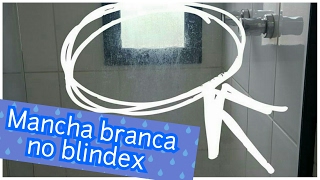 MANCHA BRANCA NO BLINDEX  APLICAÇÃO DE ADESIVO JATEADO PARA VIDRO [upl. by Leen]