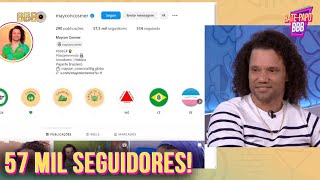 MAYCON DESCOBRE QUE GANHOU APENAS 57 MIL SEGUIDORES  BBB24 [upl. by Ammej259]