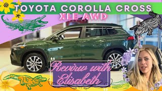 2023 Toyota Corolla Cross  XLE AWD Review [upl. by Aneehsat862]