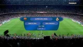 Supercoupe dEspagne Match Aller FC Barcelone 3 2 Real Madrid Canal 2012 08 24 00 42 [upl. by Branch]