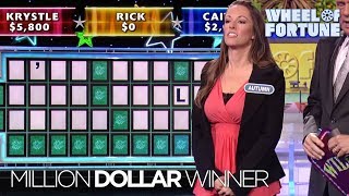 Second Million Dollar Winner  Wheel of Fortune [upl. by Anerev853]