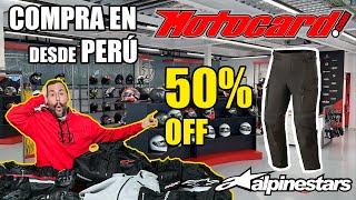 COMPRA ONLINE EN MOTOCARDCOM DESDE PERU  PASO A PASO  ALPINESTARS ANDES v3 DRYSTAR [upl. by Ahsienot621]