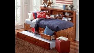 Full Size Daybed with Trundle [upl. by Thurnau193]