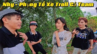 Thịnh Ken TV  Nhy  Phụng Té Xe Nặng Troll Cả Team  Cảm Xúc Khó Tả [upl. by Aluor]