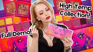 NEW UNEARTHLY COSMETICS HIGH TEMP COLLECTION REVIEW  2 LOOKS TUTORIAL [upl. by Pepillo]