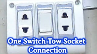 One Switch Tow Socket Connection [upl. by Jacinta]