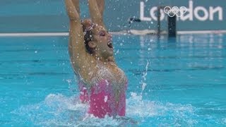 Synchronized Swimming Duets  Technical Routine Heats  London 2012 Olympics [upl. by Aridaj]