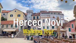 Herceg Novi Montenegro January 2024 4K Walking Tour [upl. by Novaj]