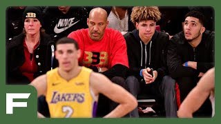 Lonzo Ball Gets ABSOLUTELY OWNED By Lamelo Ball [upl. by Naivart]