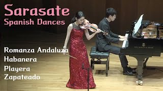 Sarasate Romanza AndaluzaHabaneraPlayeraZapateado  Bokyung Lee 사라사테 스페인 무곡안달루시아의 로망스 외  이보경 [upl. by Tram794]