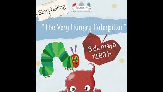 quotThe Very Hungry Caterpillarquot read aloud  craft  CUENTO EN INGLÉS PARA NIÑOS  MANUALIDAD [upl. by Atirhs]