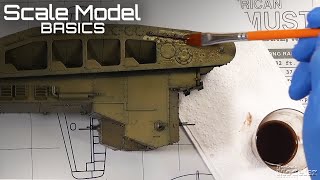 FineScale Modeler How to mix and apply washes to scale models [upl. by Aronoel640]