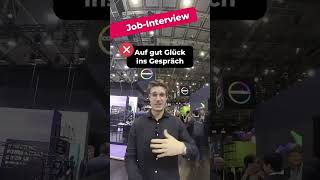 🚀TOP 3 Tipps für deine Bewerbung💼 Wie du den Job bekommst Karriereguru auf der KFair 2022 shorts [upl. by Macri953]