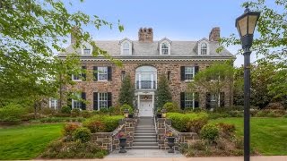 Magnificent Stone Georgian Colonial in Baltimore Maryland [upl. by Adnot]