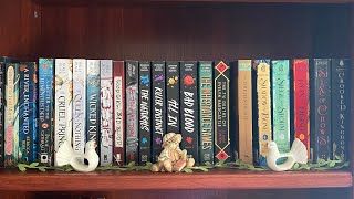 Bookshelf Tour ASMR 📚💕 [upl. by Petulia841]