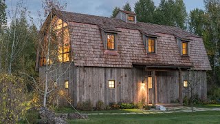 Old Hay Barn Converted To A Modern Guest House  Amazing Pictures [upl. by Enrica]