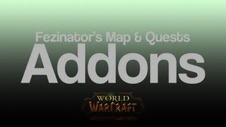 World of Warcraft Addons  Patch 52 Map and Quests Addons [upl. by Colver521]