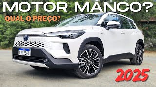 Corolla Cross XRX 2025 faz 17 kml e derrota JEEP COMPASS 2025 no preço anda bem [upl. by Ladew587]