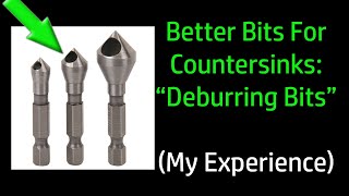 I Switched Countersink Bits And Finally Get Smooth Countersinks [upl. by Chaves]