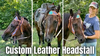 The Best Custom Leather Horse Headstalls From Stray Dog Leather [upl. by Yduj5]