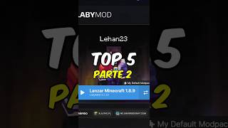 Top 5 Mejores Clientes con Launcher de Minecraft 121  Parte 2 minecraft fyp [upl. by Namhar298]