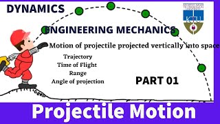 Projectile motionpart 01DynamicsEngineering Mechanics KTU [upl. by Perot]