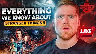 Everything We Know About Stranger Things 5 LIVE [upl. by Meehyrb]