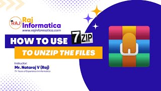 How to Extract the files using 7zip Software [upl. by Shulins]