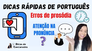 RÚBRICA ou RUBRICA  Erros de prosódia  Dicas rápidas de Português [upl. by Hollah]