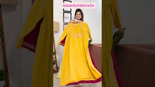 Amazon Kurti amp Kurta set Haul l Festive Kurti Haul l latest Kurti Haul kurti kurtaset festive [upl. by Cristiano361]