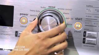 Maytag Bravos Gas Steam Dryer MGDB980B Overview [upl. by Nrobyalc]